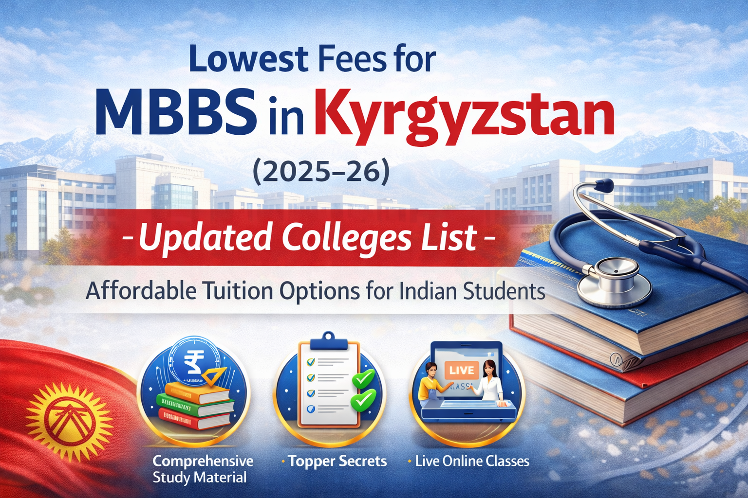Lowest Fees for MBBS in Kyrgyzstan (2025–26) – Updated Colleges List